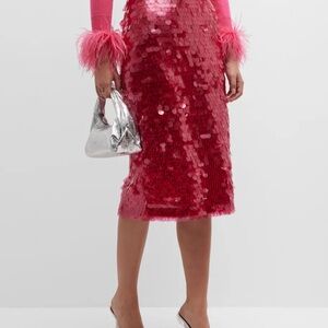NWT Milly Adley Paillette Skirt